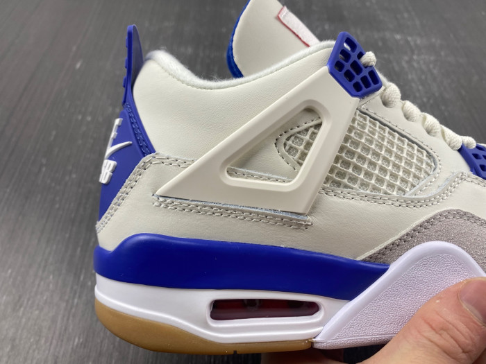 unknown air jordan 4 retro sb blue color