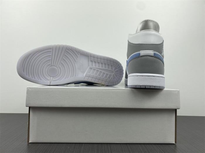 air jordan 1 mid wolf grey aluminum bq6472-105