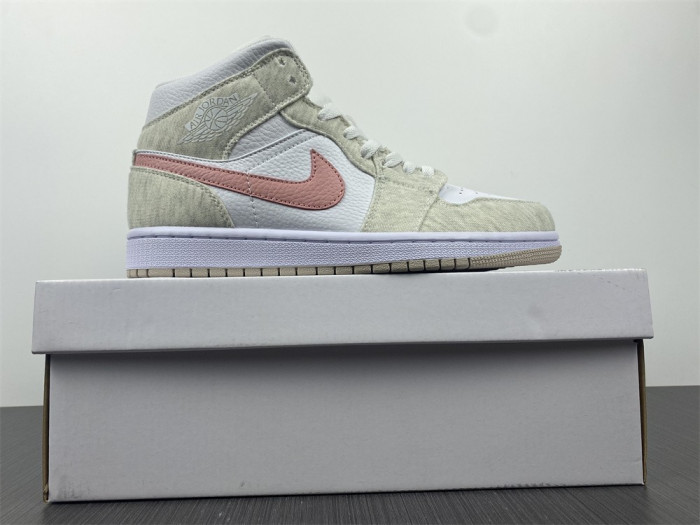 air jordan 1 mid se “light iron ore” dn4045-001