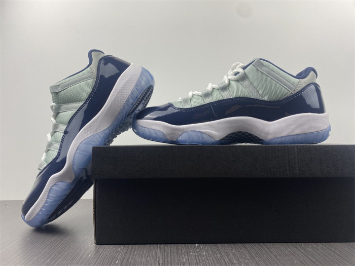 air jordan 11 retro low georgetown 528895-007