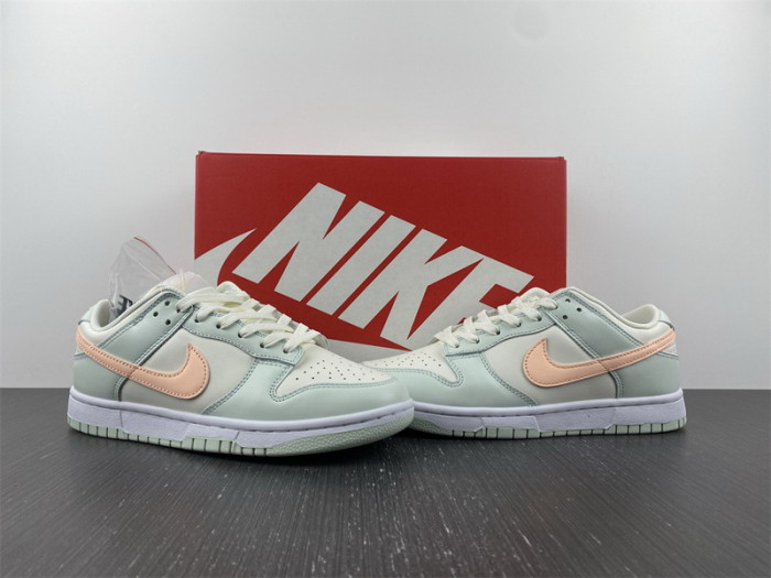 nike dunk low barely green dd1503-104
