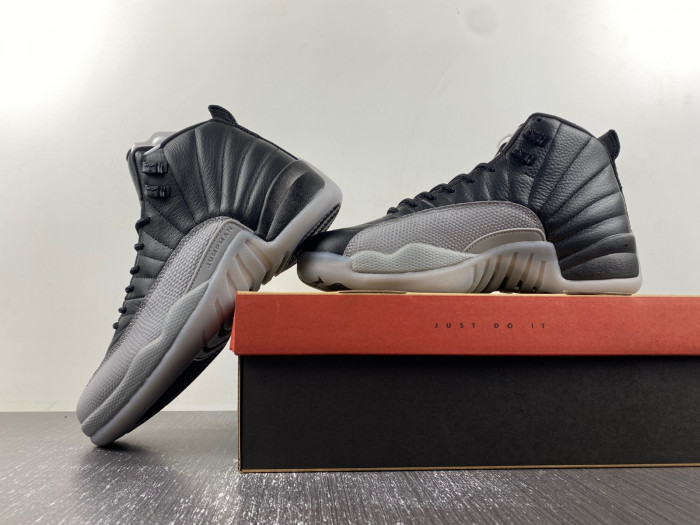 air jordan 12 black wolf grey ct8013-019