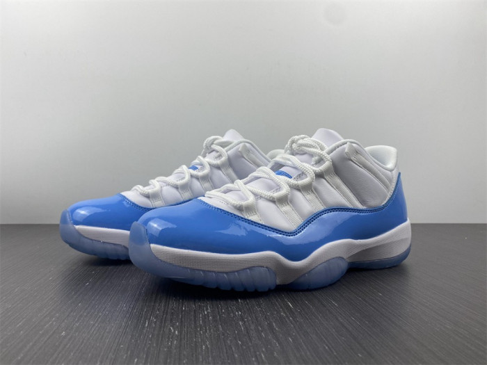 air jordan 11 low unc university blue 528895-106