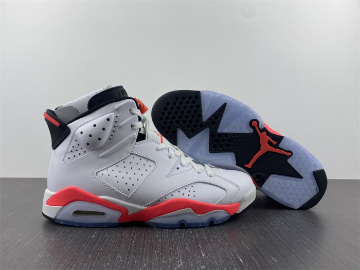 air jordan 6 retro "infrared" 384664-123