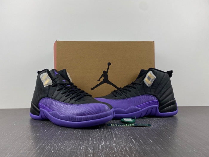 air jordan 12 "black/field purple" ct8013-057
