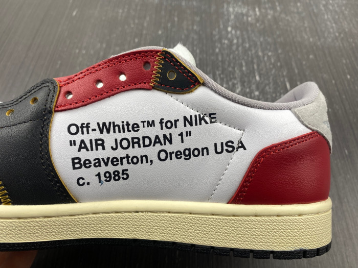 off-white x air jordan 1 customize