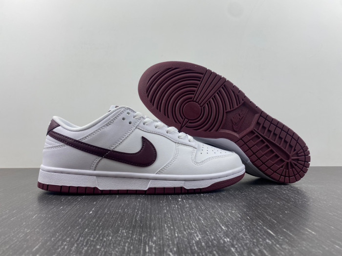 nike dunk low "night maroon" dv0831-102