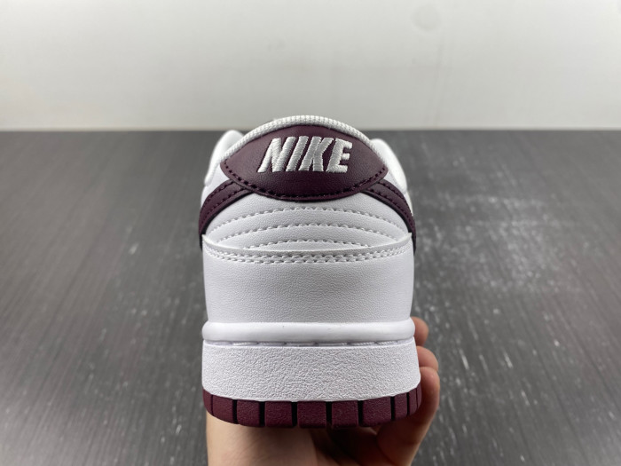 nike dunk low "night maroon" dv0831-102