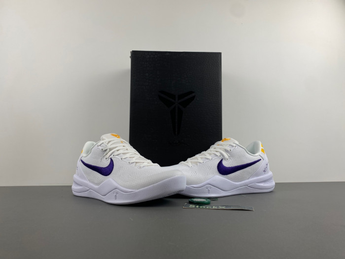 nike kobe 8 protro “lakers home” hf9550-100