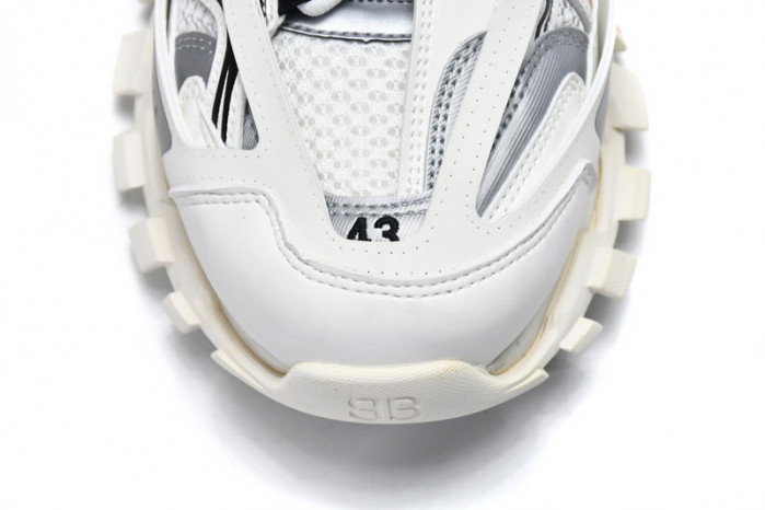 Ba*len*cia*ga tess s. white orange black 542436 w1gb1 9059