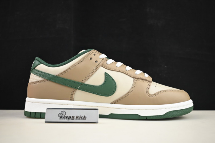 nike dunk low tan green fb7160-231