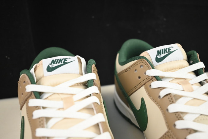 nike dunk low tan green fb7160-231