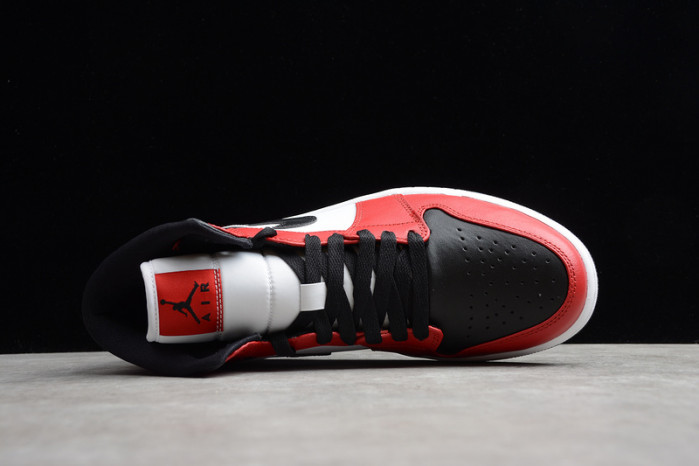 air jordan 1 mid chicago black toe 554724-069