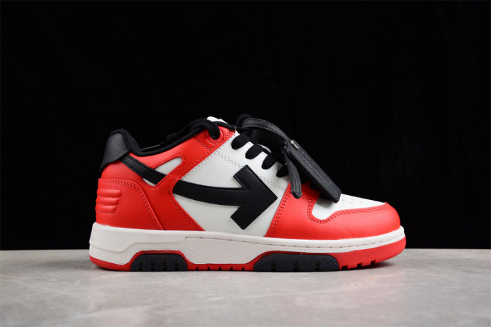 off-white out of office leather sneakers