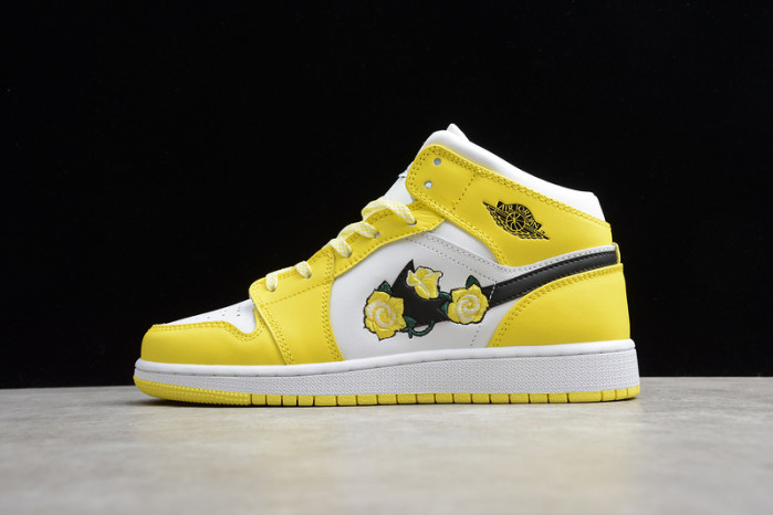 Air Jordan 1 Mid GS "Dynamic Yellow" AV5174-700