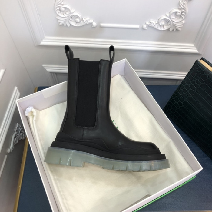 Botteg*Venta Tire Leather Ankle boots