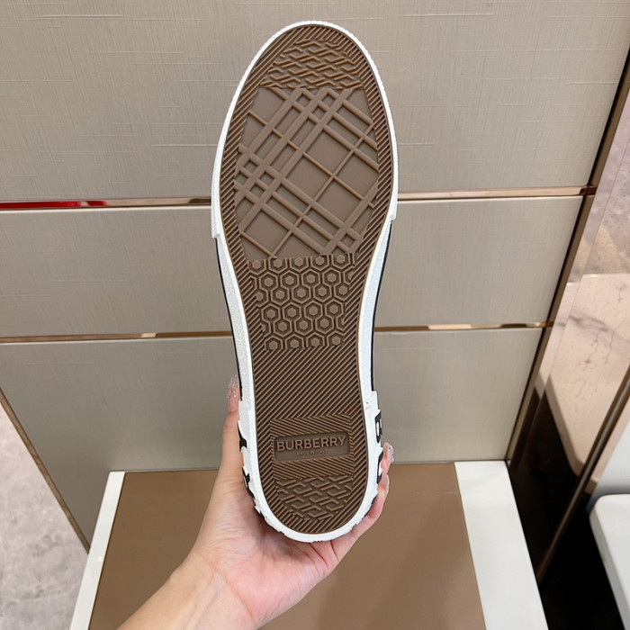 Bur*berry Vintage Check Cotton Sneakers