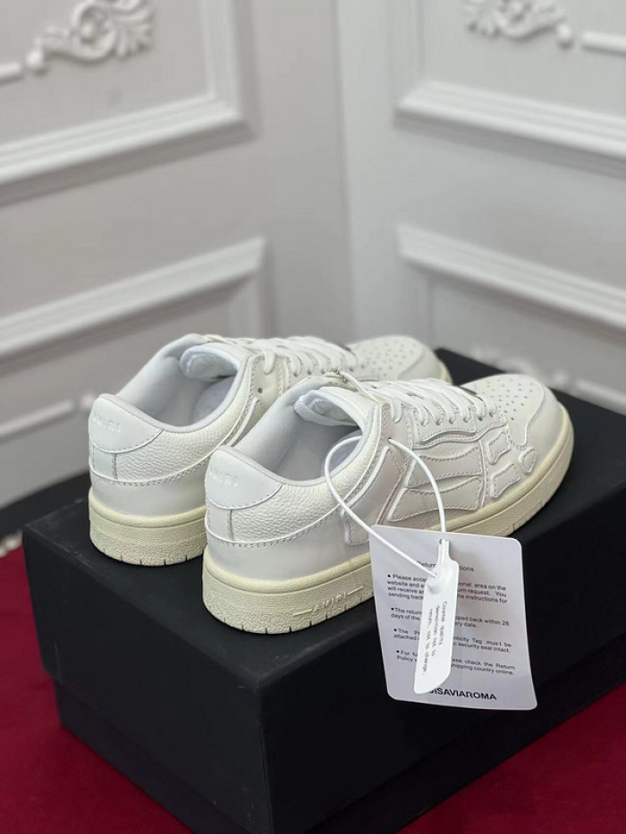 amiri* skel leather sneakers