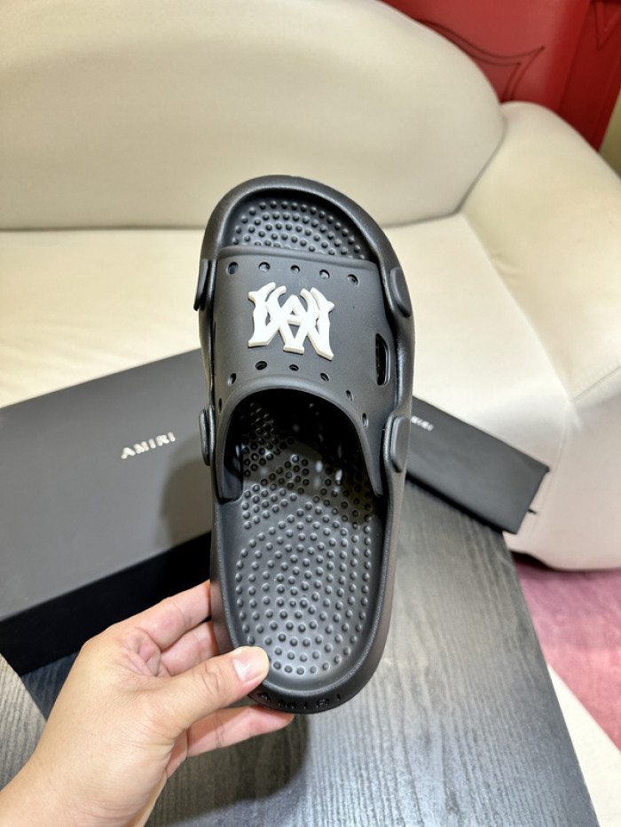 amiri* sunday black slides (eu35-eu45)
