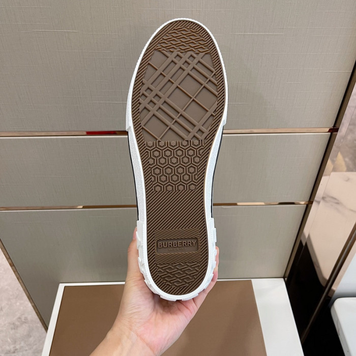 Bur*berry Vintage Check Cotton Sneakers