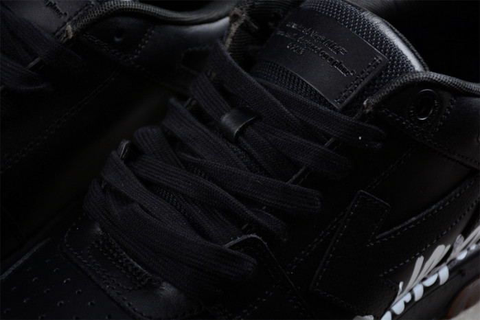 off-white out of office leather sneakers