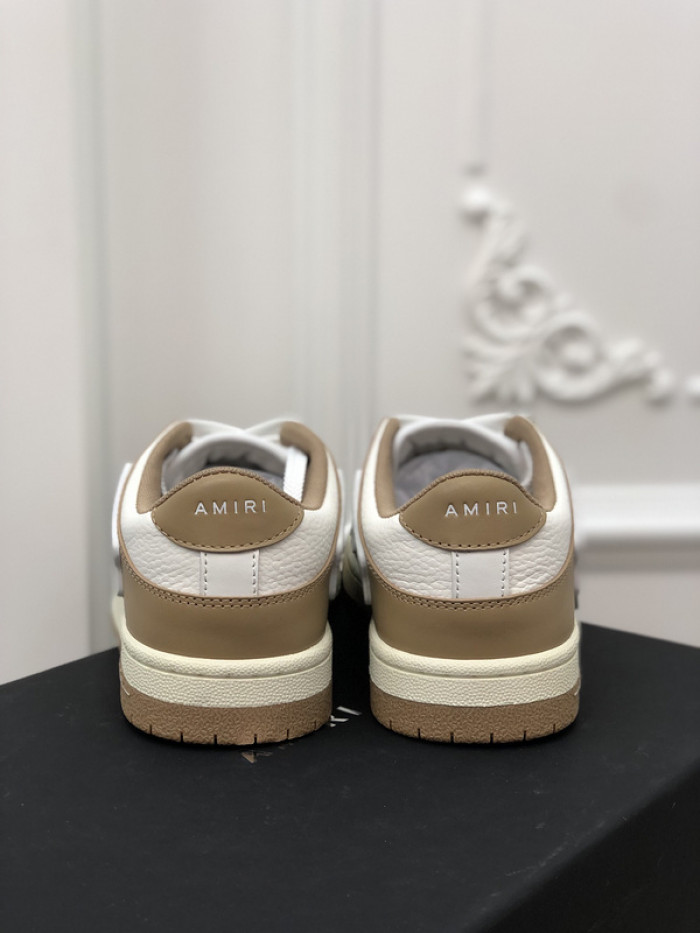 amiri* skel leather sneakers