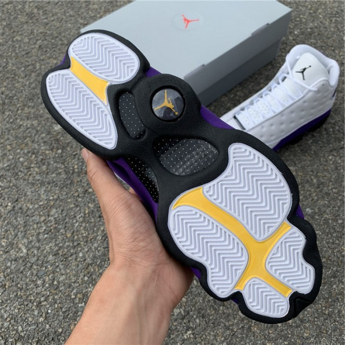 air jordan 13 lakers rivals 414571-105