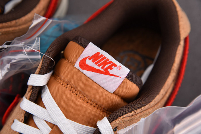 clot x nike dunk low "cork" fn0317-121