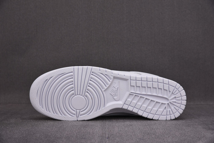 nike dunk low triple white (2021) dd1503-109