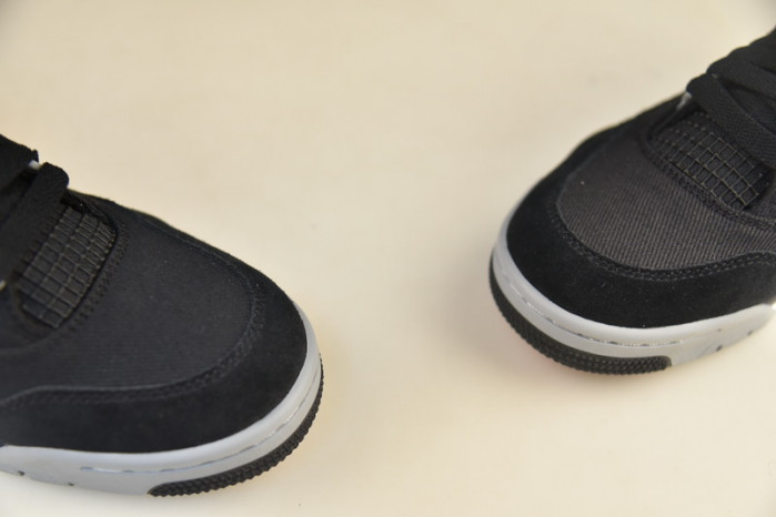 air jordan 4 "black canvas" dh7138-006