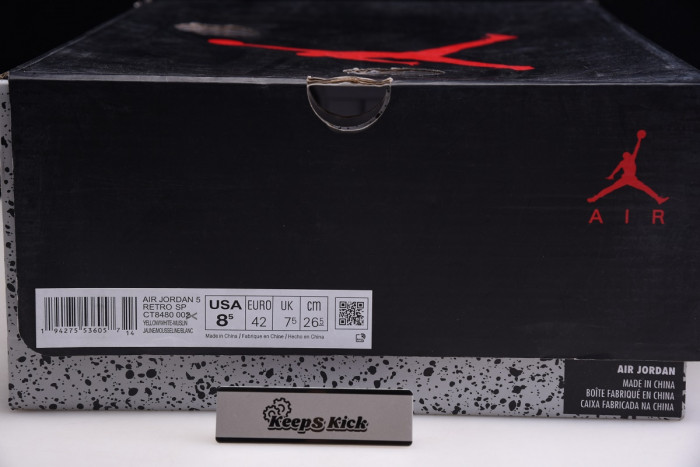 off white air jordan 5 ow 3m ct8480-002