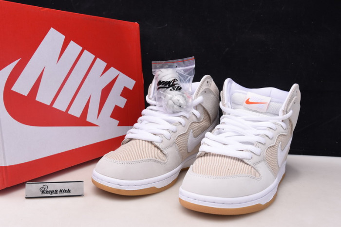 nike sb dunk high unbleached pack da9626-100